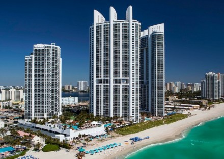 Trump Towers in Sunny Isles